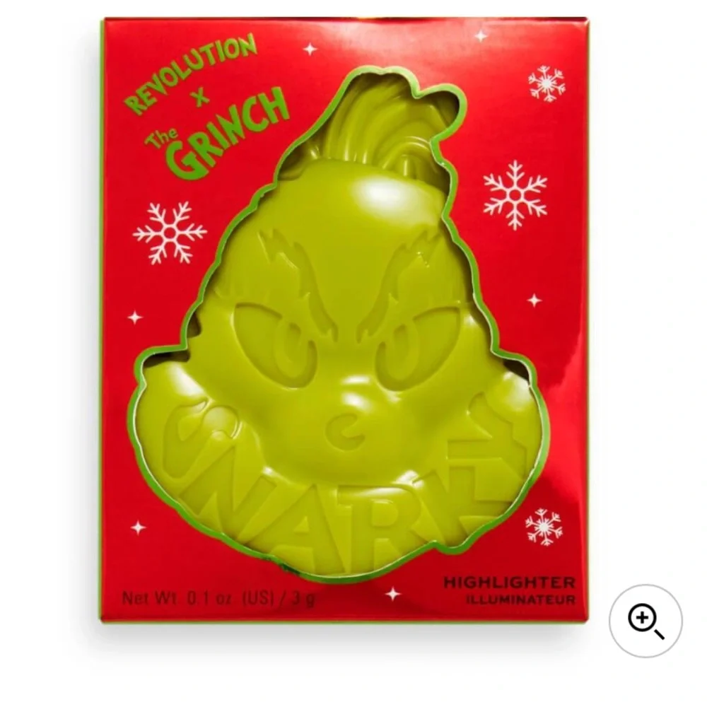 NWT The Grinch x Makeup Revolution Snarky Highlighter